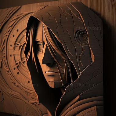 3D model Itachi Uchiha FROM Naruto manga and Anime (STL)